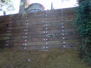 Attractive Pier Retaining Wall