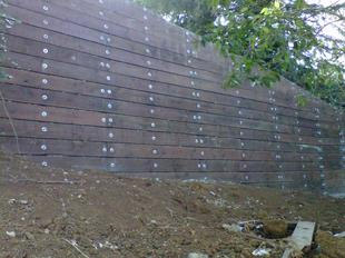 Economical & fast to build Retaining Wall