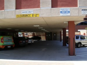 Medical building parking